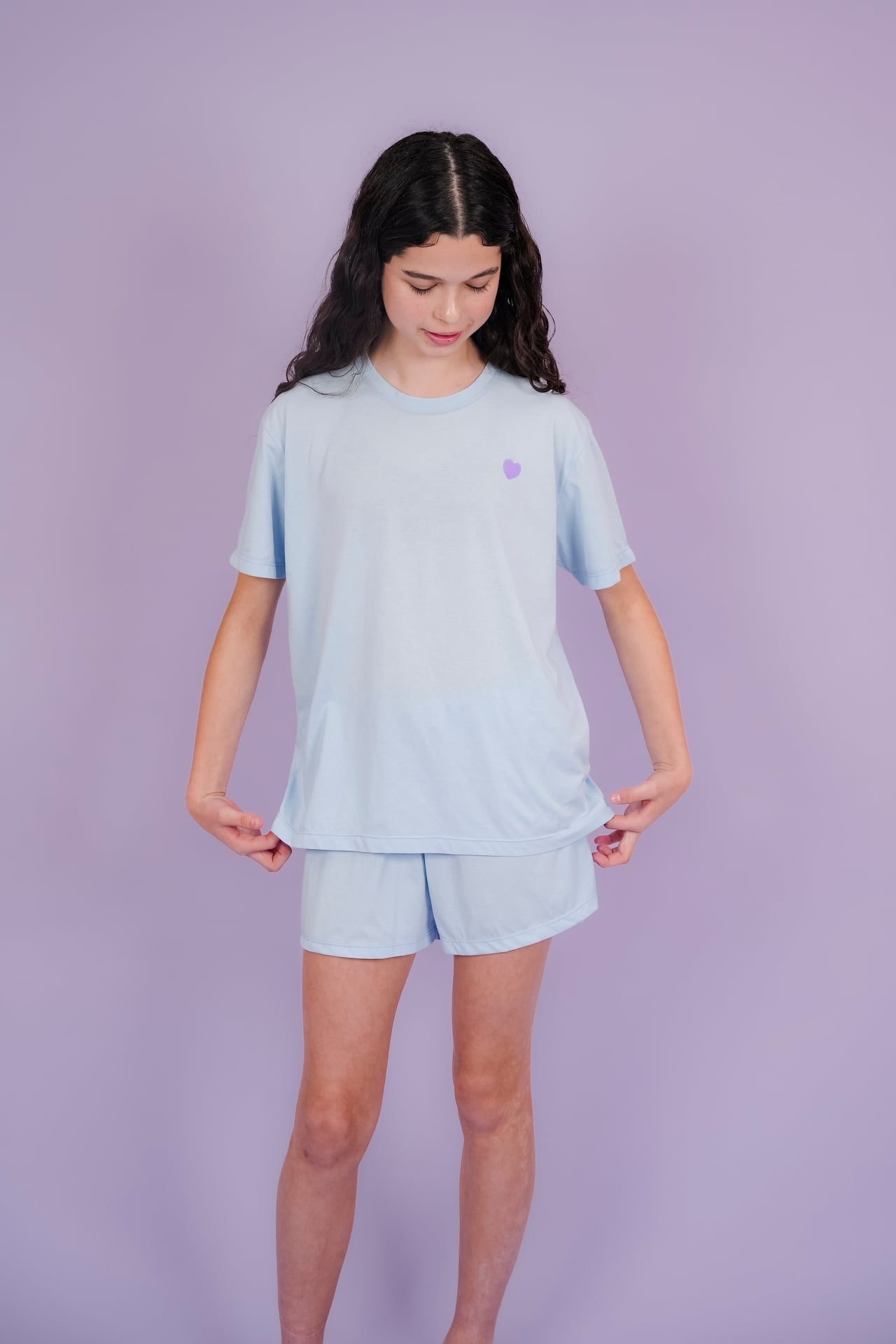 Hey Babe PJ Set- Blue