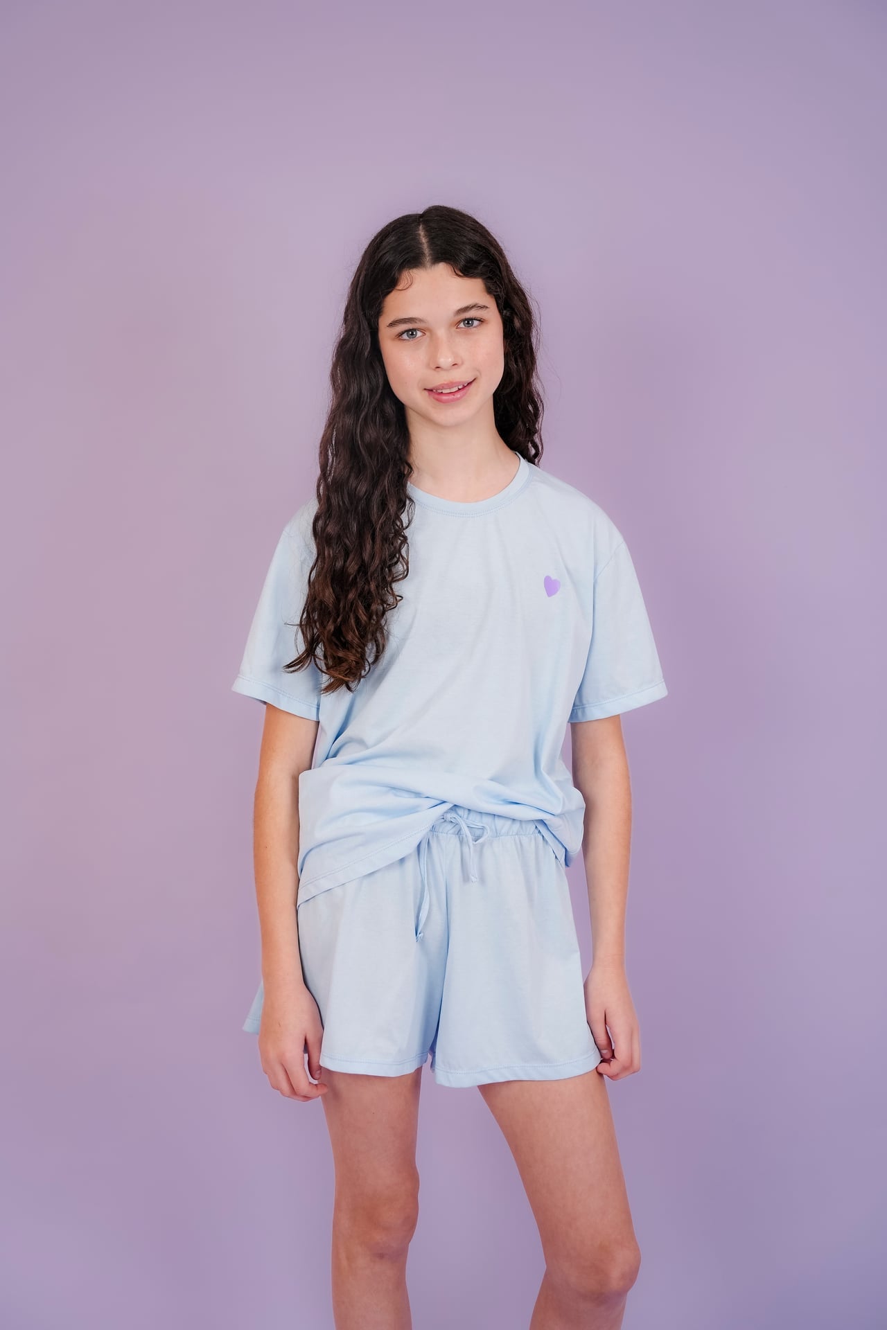 Hey Babe PJ Set- Blue