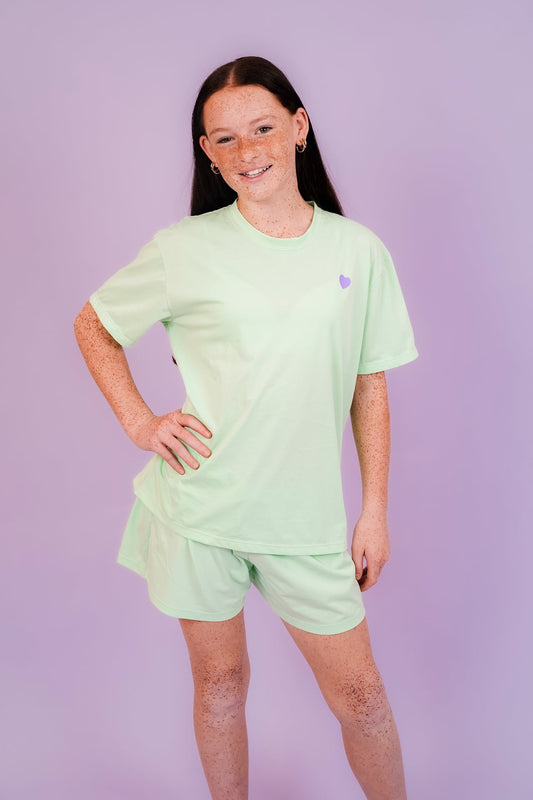 Hey Babe PJ Set- Green