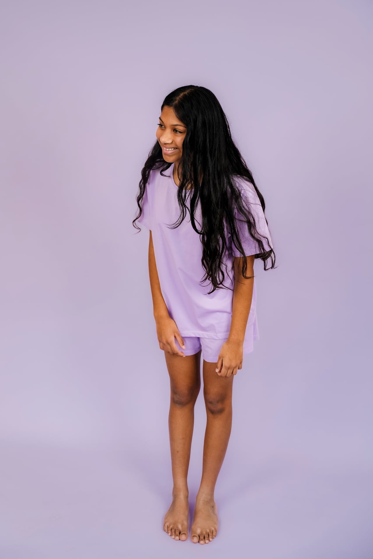 Hey Babe PJ Set- Purple